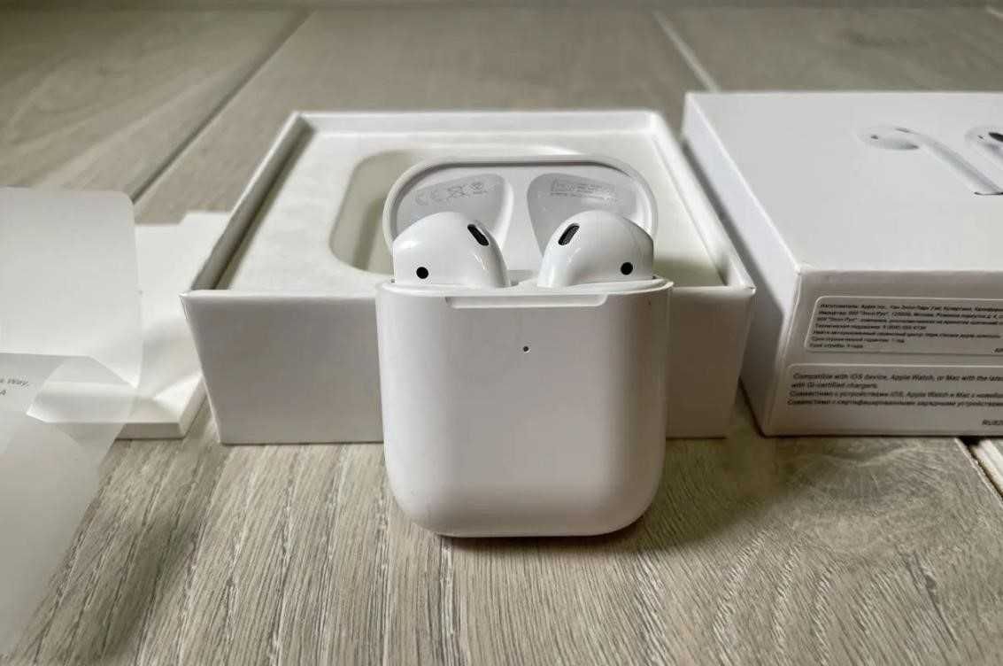 AirPods 2 1в1 Lux Навушники Бездротові +чохол