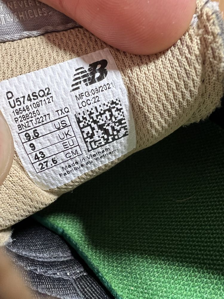 Кросівки 43р.27,5см. New Balance 574