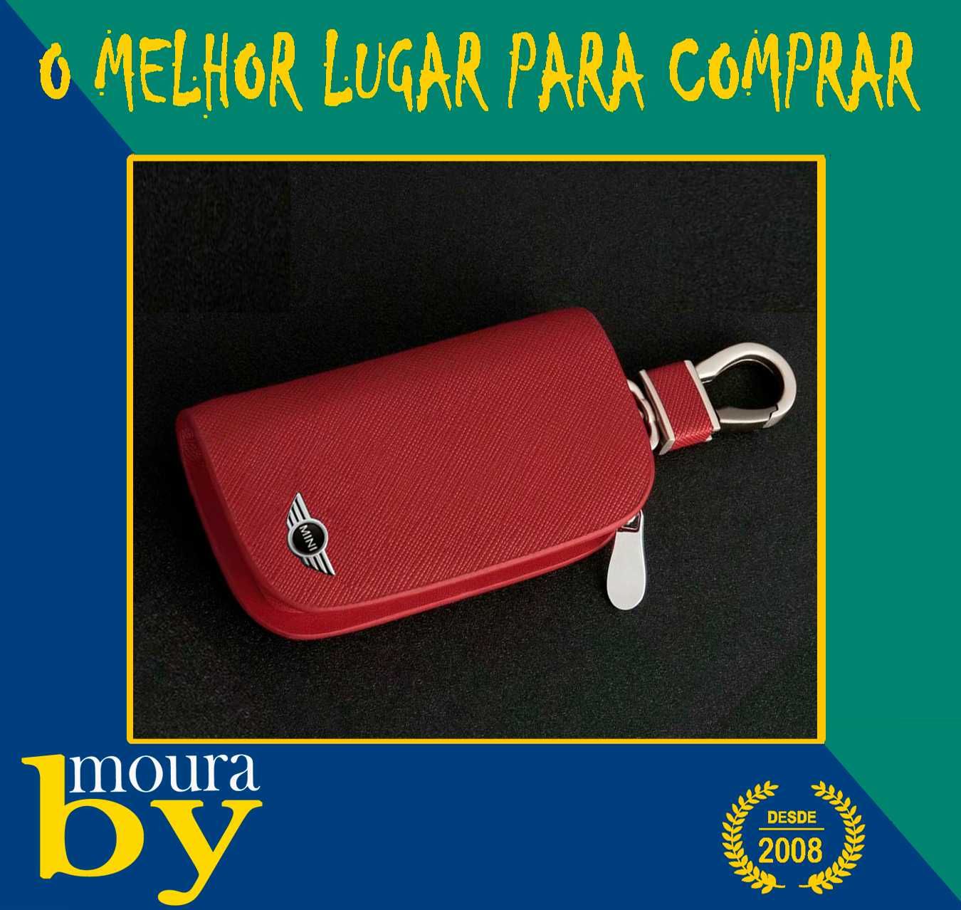 mini cooper Bolsa de porta chaves e fitas de pescoço