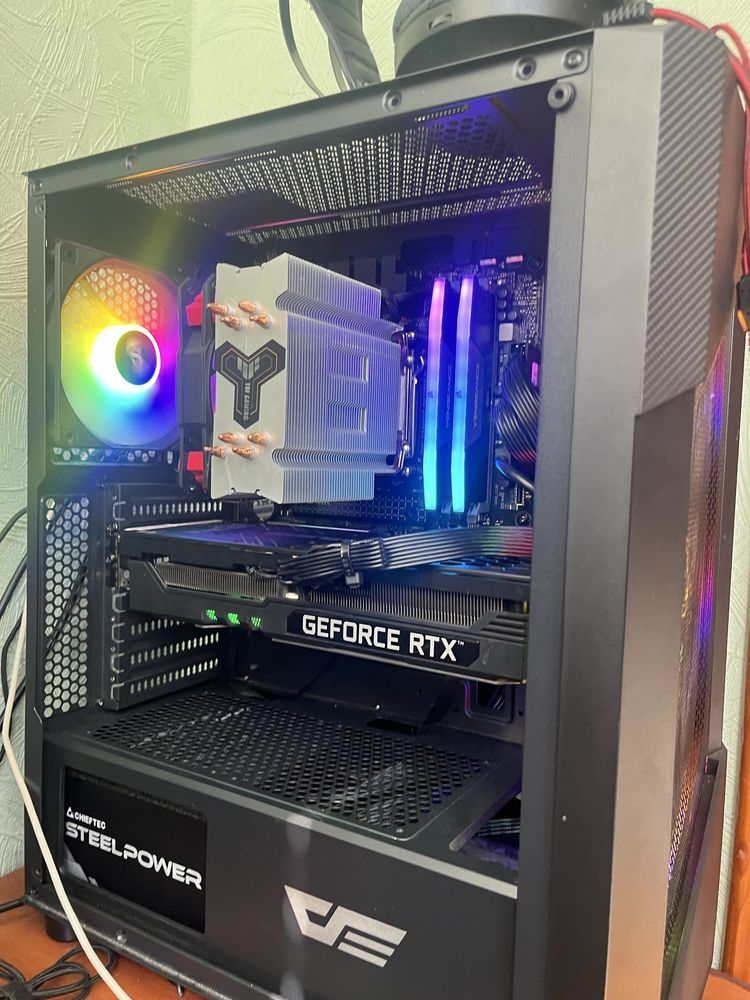 Игровой ПК RTX 3070TI + Ryzen 7 7700 + DDR 5 32GB