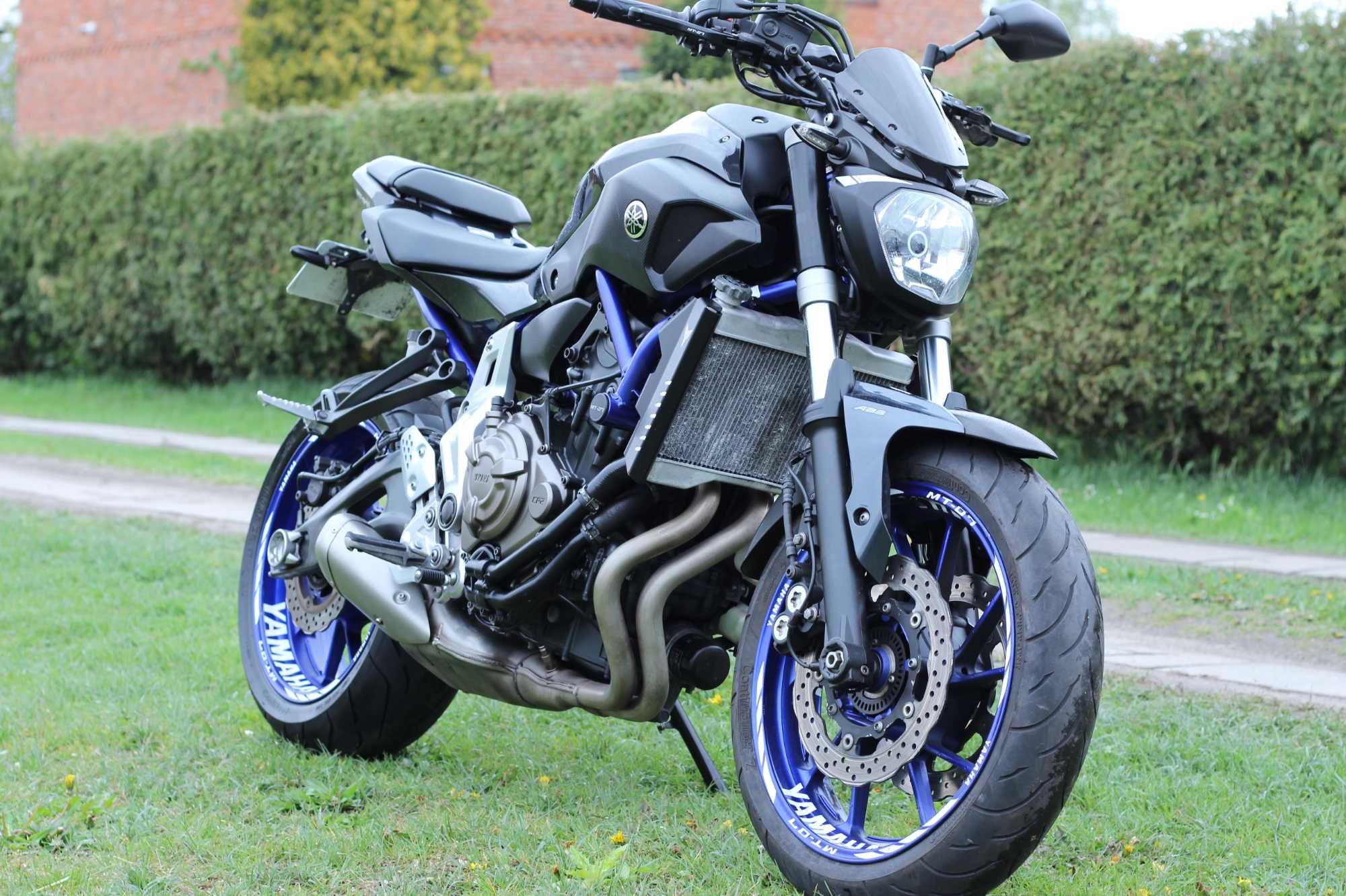 Yamaha MT 07 2014 doinwestowany ABS MT07 KAT A2 34KW