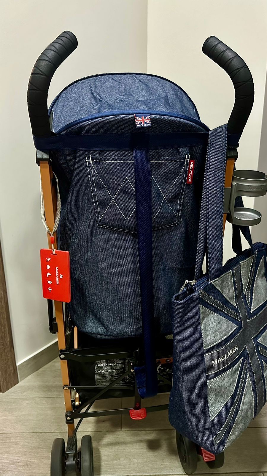 Коляска Maclaren Quest Denim Style Set Indigo