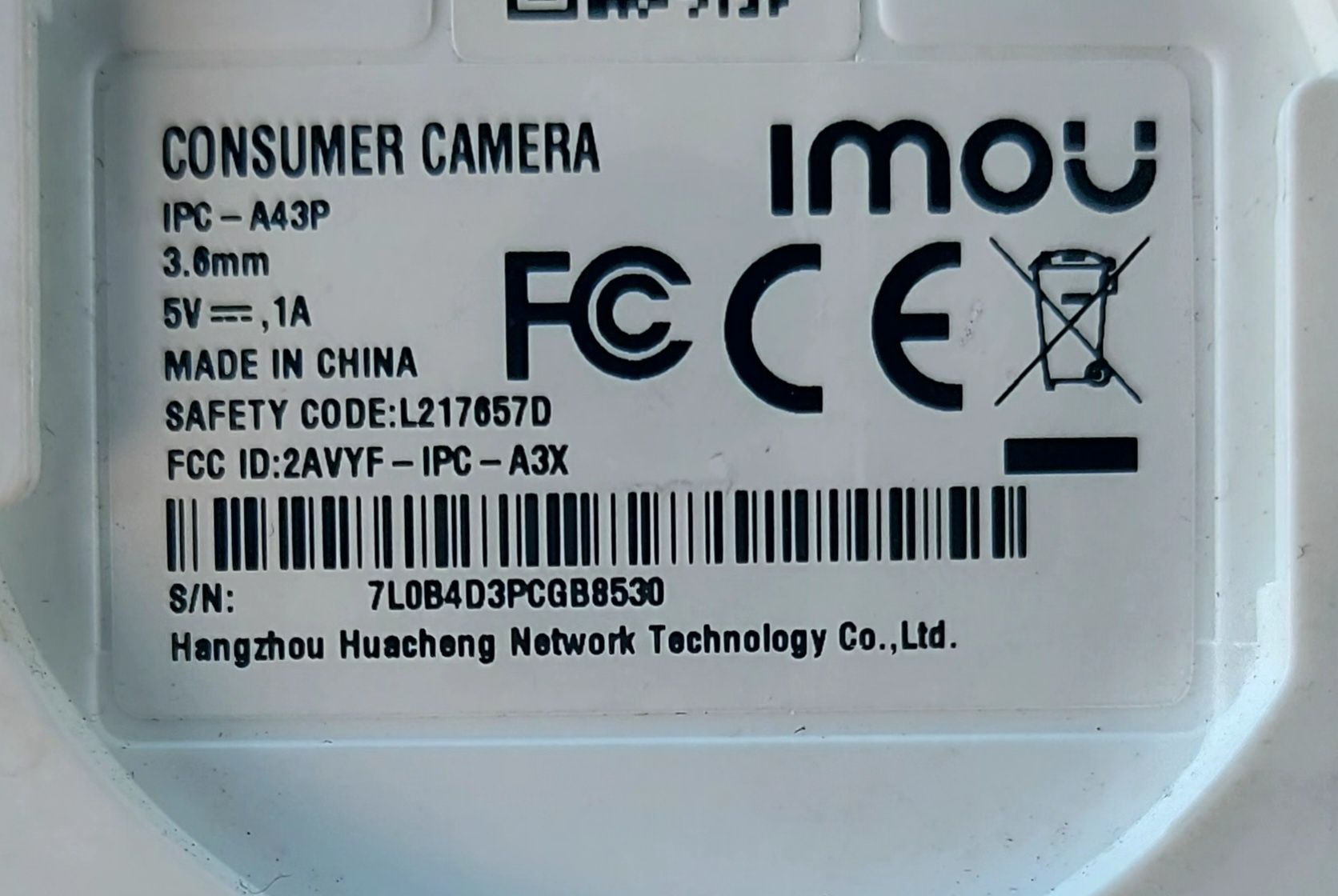 Kamera obrotowa IP IMOU Dahua DH-IPC-A43P Ranger 4Мp