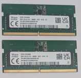 Pamięć RAM 16gb (2x8gb) DDR5 SO-DIMM 4800MHz