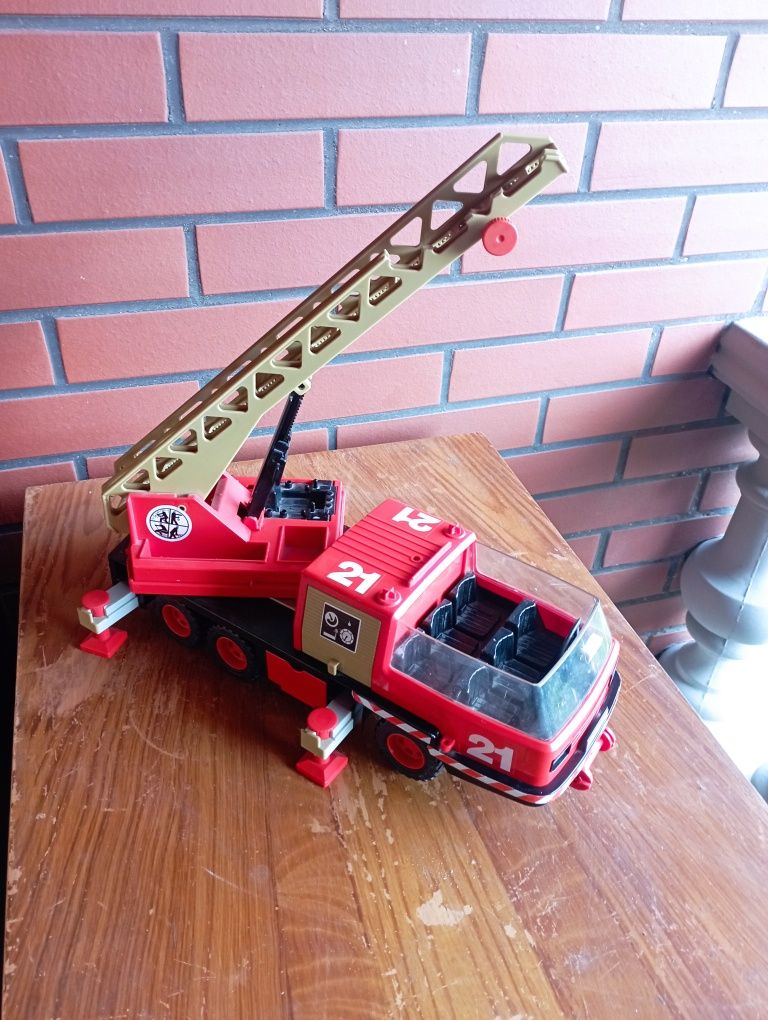Playmobil wóz strażacki vintage, Fischer Price