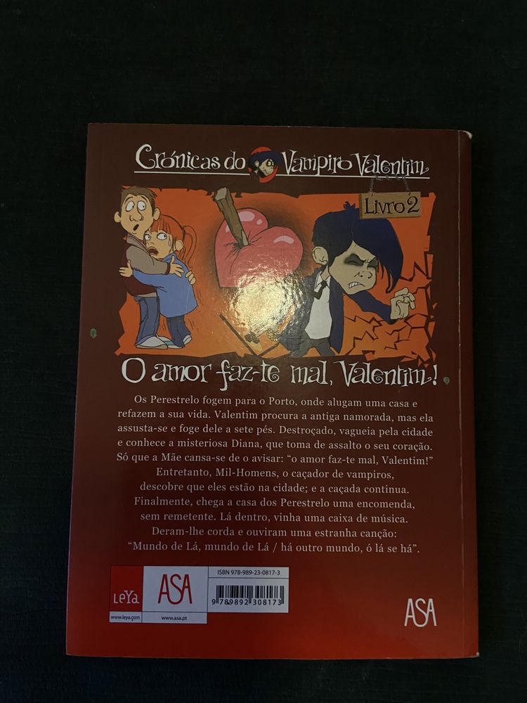 Livro O amor faz mal, Valentim!