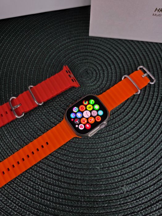Smartwatch HK Ultra2 Max – AMOLED , połączenia, sport, zdrowie, NOWY