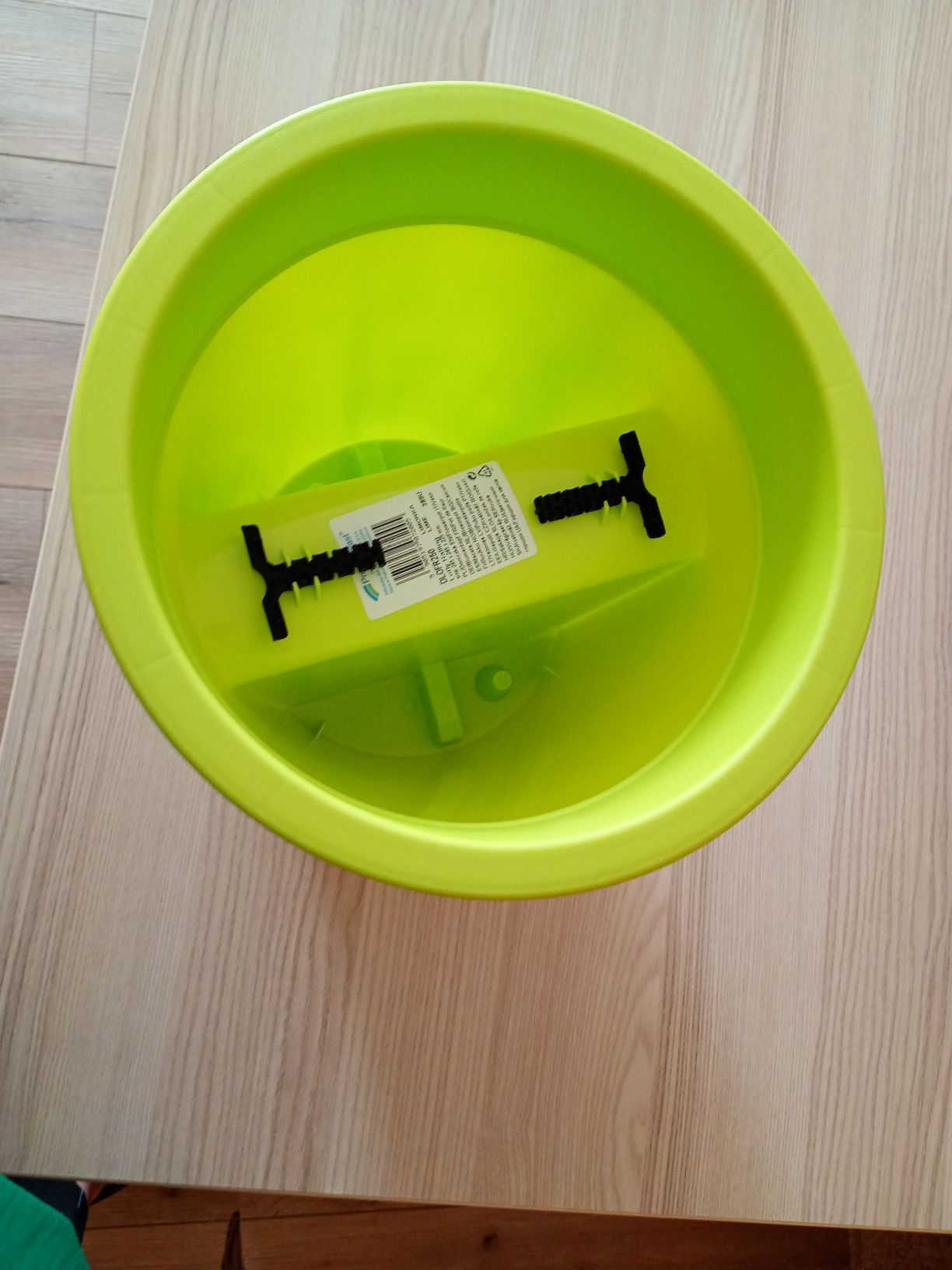 Doniczka na Balkon LOFLY RAILING Fuksja na Balustradę 25cm okrągła