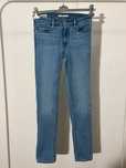 Levi's 712 damskie jeansy skinny slim jasnoniebieskie babyblue