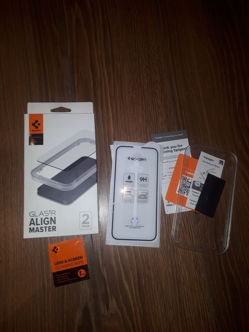 Szkło hartowane Spigen Glastr Align Master 2 pack