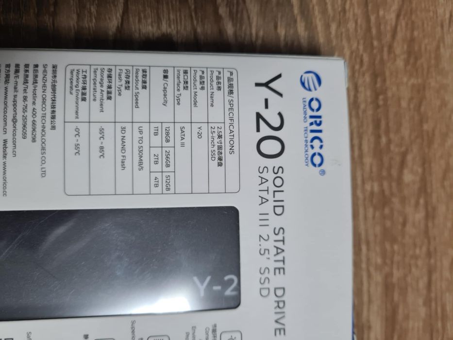 Dysk SSD Orico Y 20
