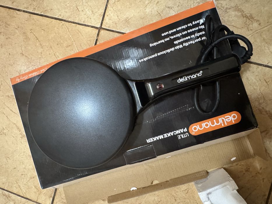 Блинница delimano. Сковородка електро для блинов