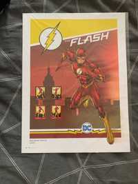 Folha do Colecionador DC Comics Flash CTT Filatelia
