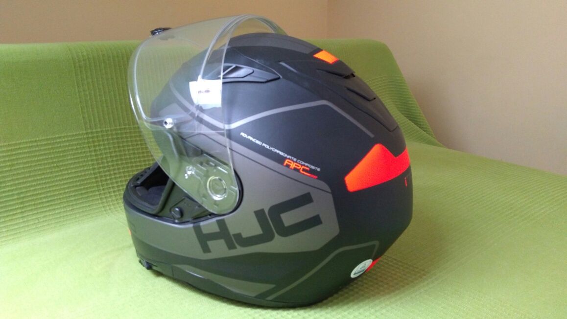 Sprzedam kask HJC i 70 Karon (pinlock, blenda)