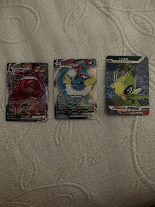 2 cartas especiais pokémon