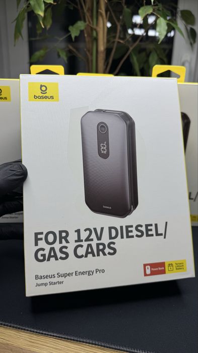 Baseus Jump Starter 12000 mAh QC пусковий пристрій бустер павербанк