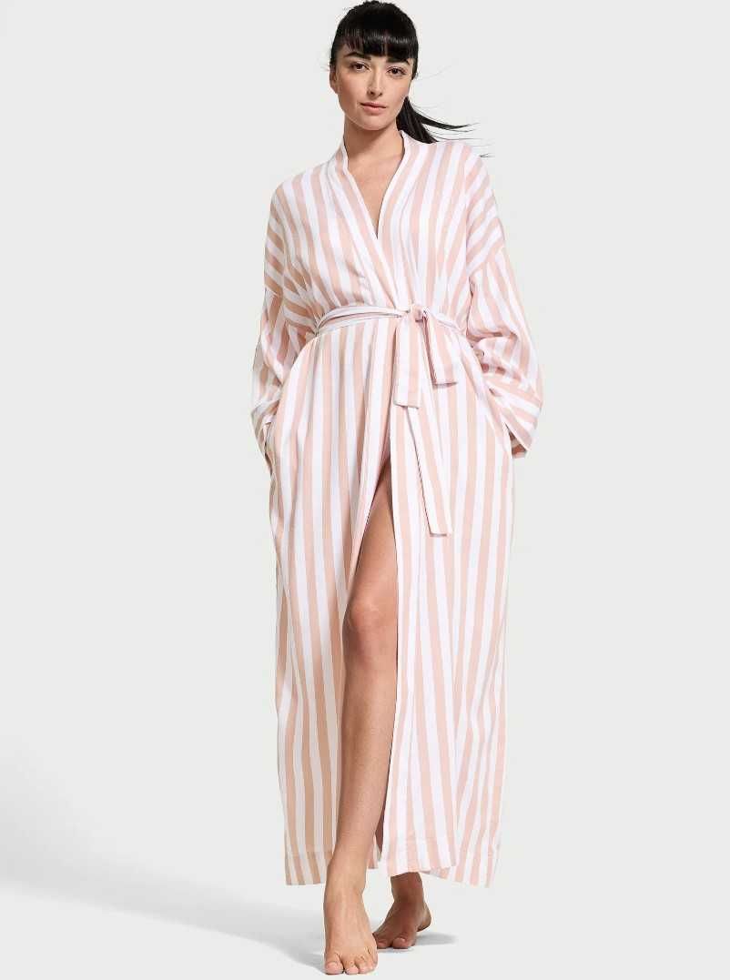 Халат Виктория Сикрет XS-S Victoria Secret Modal-Cotton Long Robe