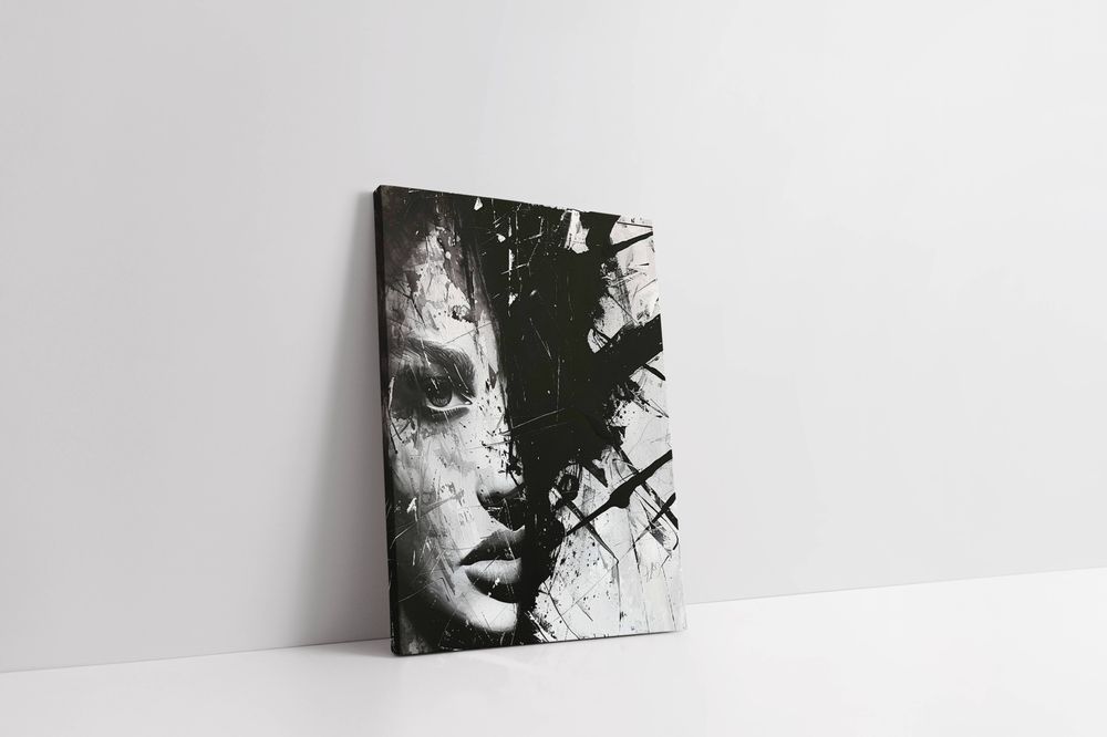 Obraz na płótnie Kobieta sztuka nowoczesna do domu pokoju salonu 45x60