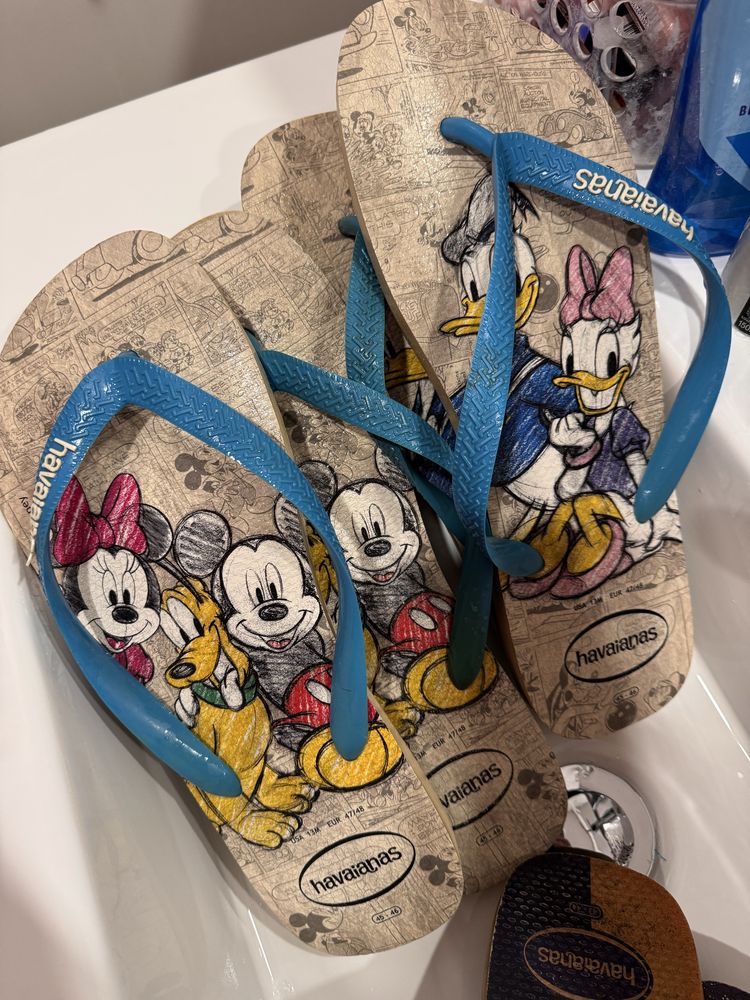 Conjunto havaianas mickey 45-46BRA - 47-48 EUR