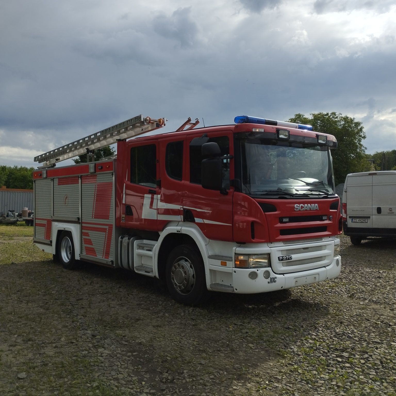 Samochód pożarniczy Scania P270,CNBOP,RATY.