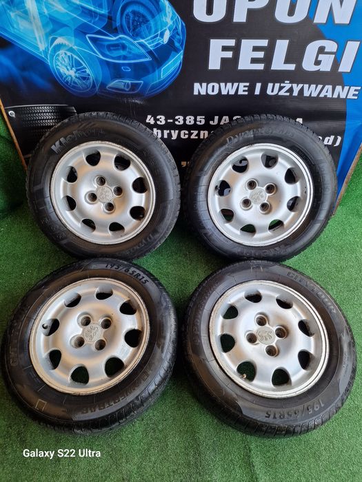 Alufelgi 15 4×108 Peugeot Speedline 205 Gti Orginał Komplet