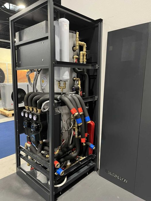 SZAFA HYDRAULICZNA kotłownia + Pompa ciepła York 7kW 9kW KAISAI 6kW