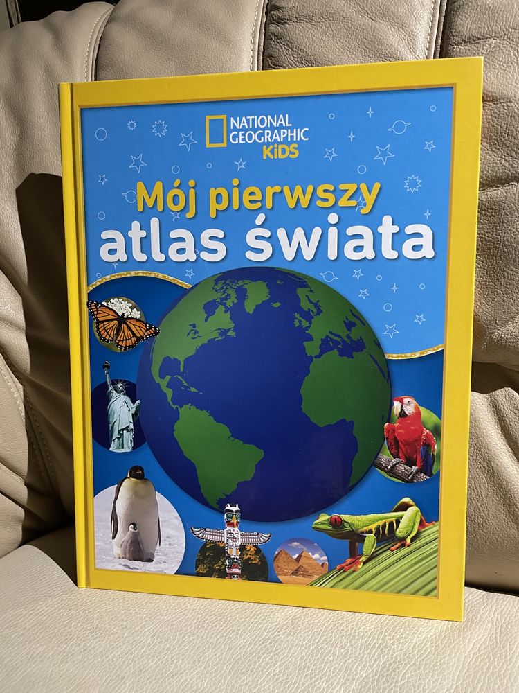 książka National geographic kids mój pierwszy Atlas świata
