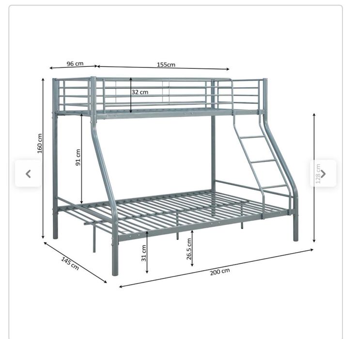 Cama beliche casal/solteiro