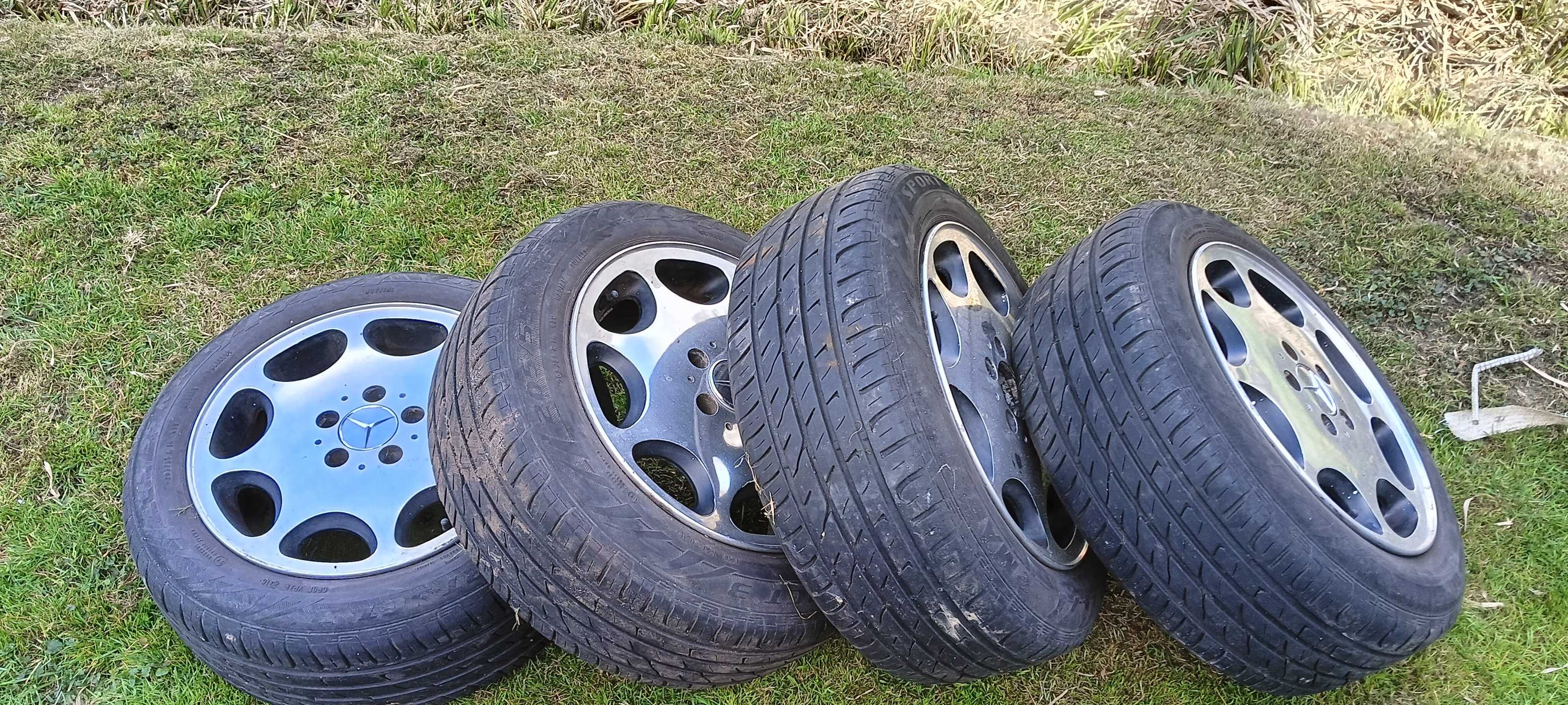 Koła FELGI ALUFELGI 8 LOCH Mercedes 16" 5x112   w124  w140  w201