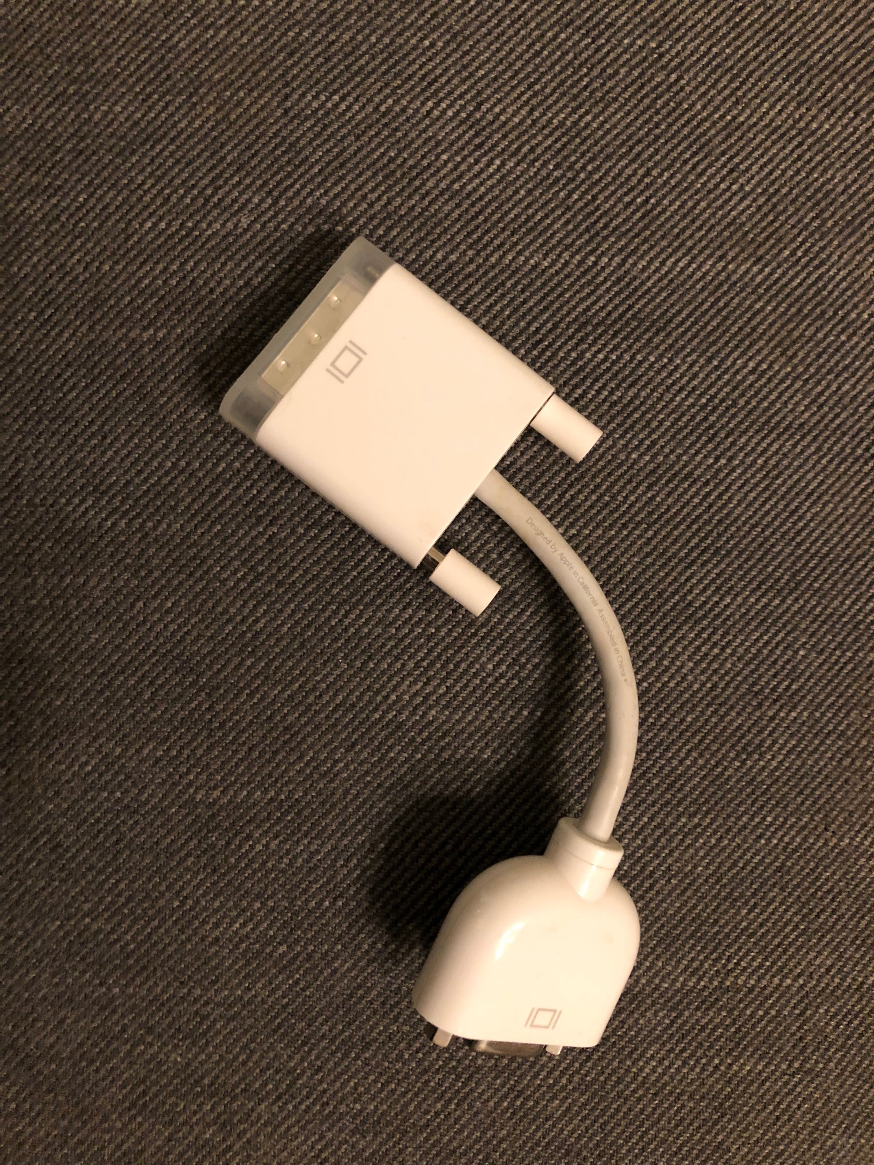 Przejściówka DVI/VGA apple oryginał, nowa (5)