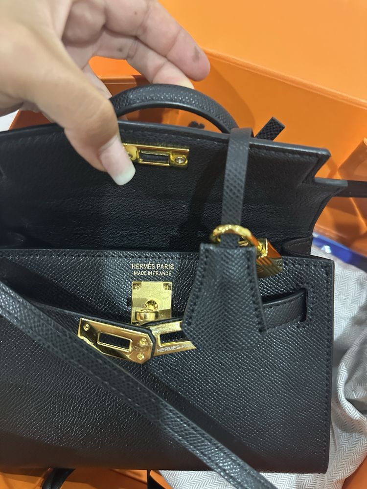 Mala hermes preta