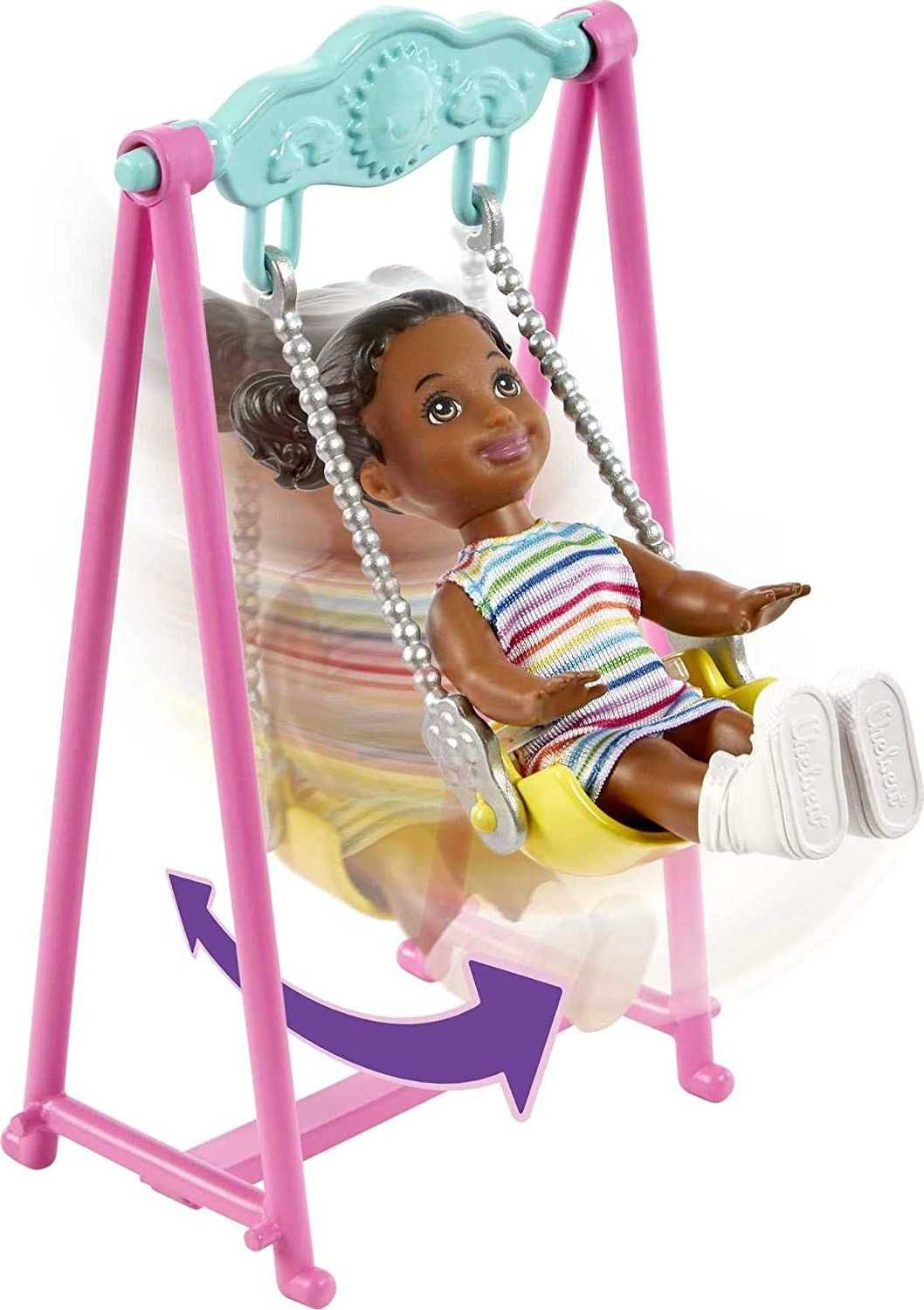 Barbie Skipper Babysitters Bounce House HHB67 Mattel Барбі Лялька Няня