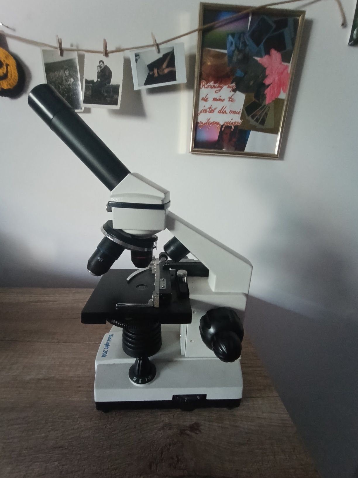 Mikroskop Delta Biolight 200 + dodatki - zestaw