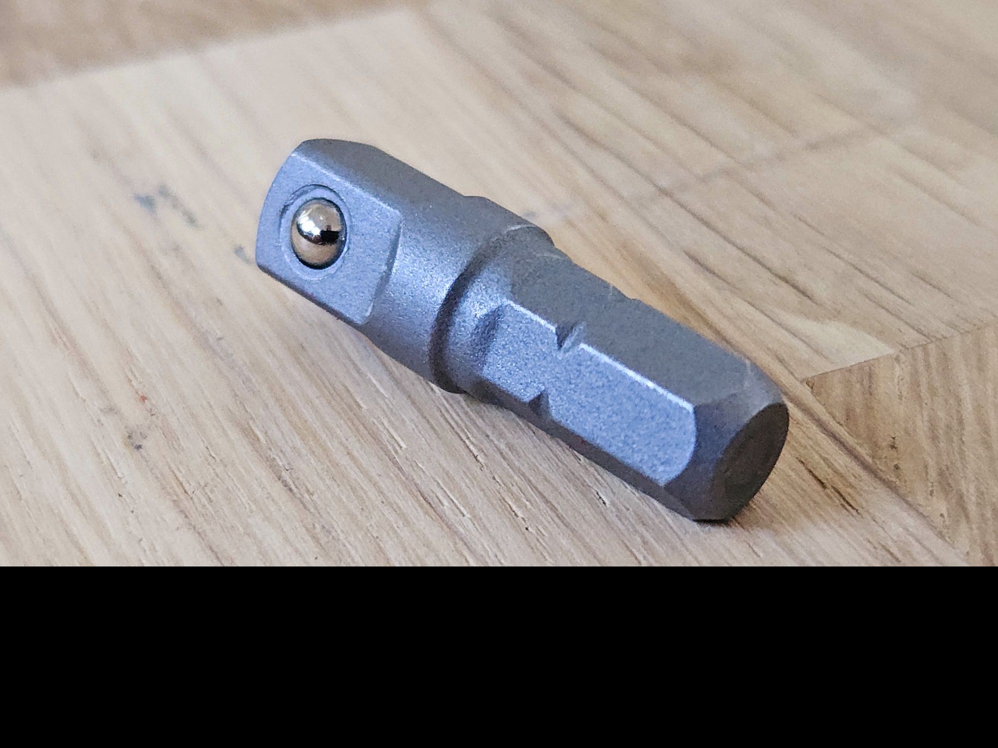 Facom - adapter 1/4" bit  1/4" kwadrat
