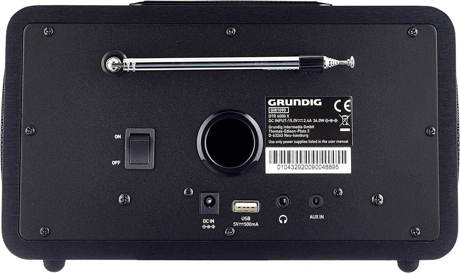 радіоприймач Grundig DTR 6000 X Portable Analogue and Digital Black