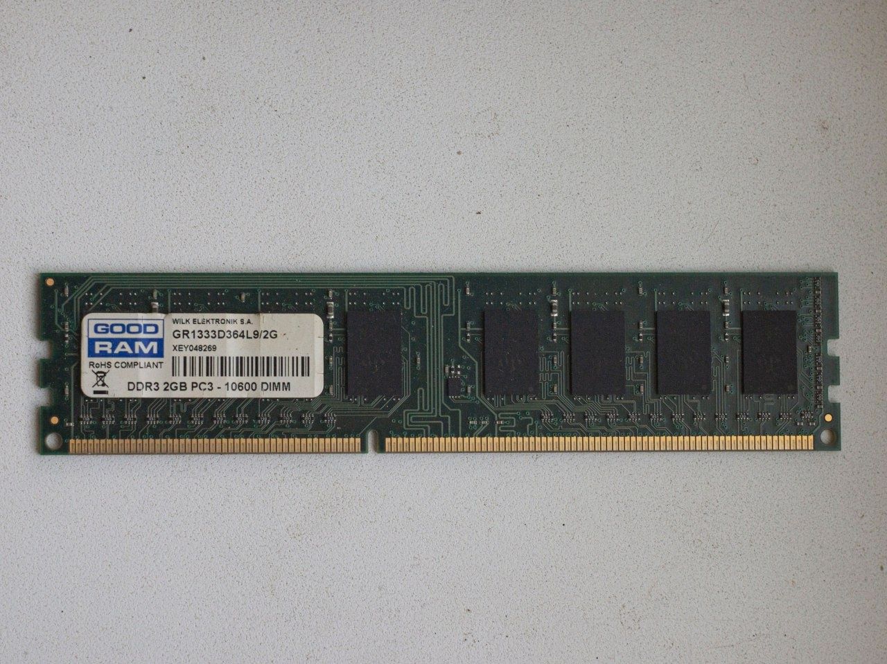 Оперативная Память ОЗУ Goodram DDR3 2 GB 1333