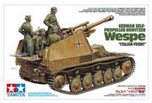 Działo samobieżne czołg Wespe leFH18/2 model 35358 Tamiya