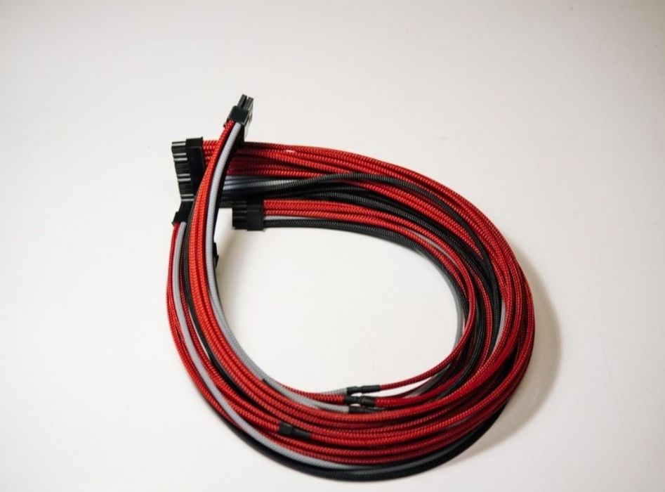 Cabos Sleevados Premium Fonte ATX **Feitos à medida** (Ler descrição)