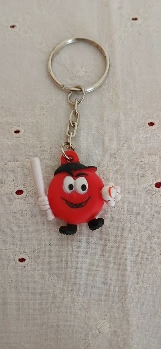 Porta-chaves Mini-babybel, antigo