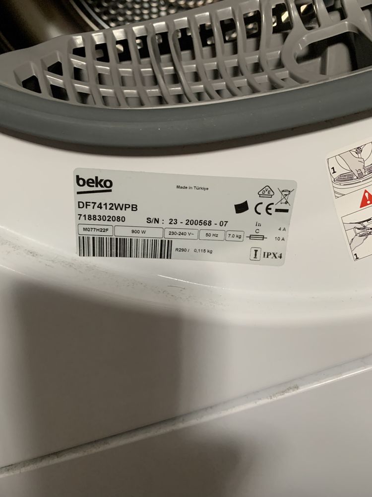 Suszarka BEKO slim - jeszcze na gwarancji