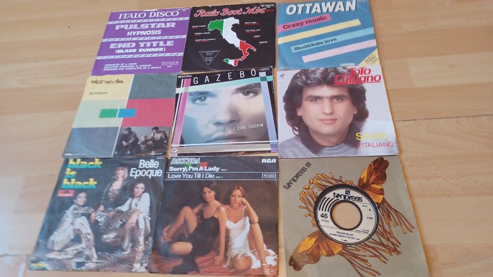 Пластинки singles 7"(original edition)