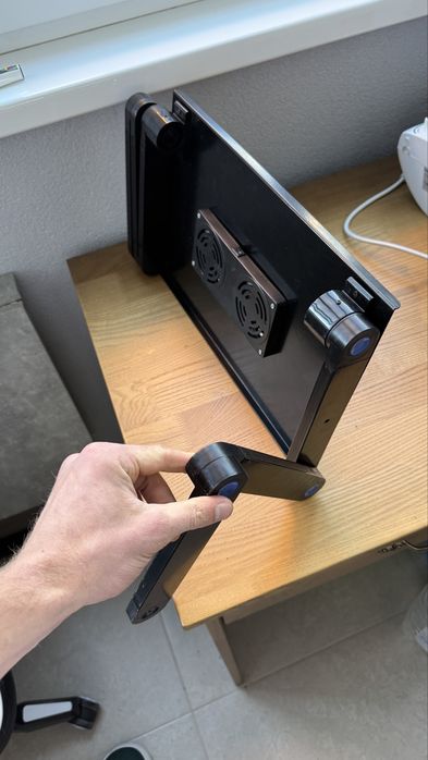 Складаний столик для ноутбука з охолодженням (2 кулери)