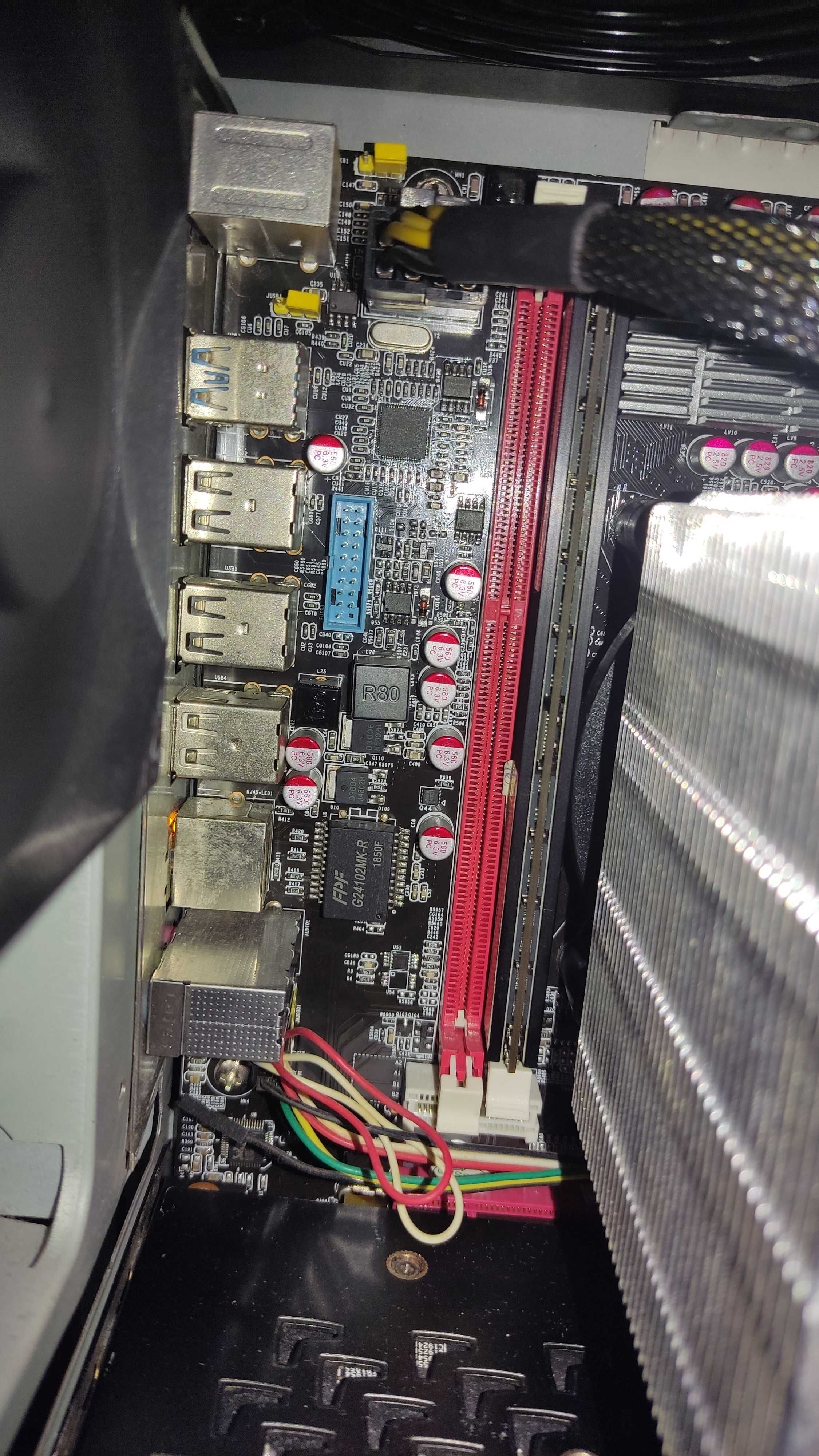 Комплект материнская плата Xuanan X79 E5 3.5c Xeon E2640 DDR3 16Gb