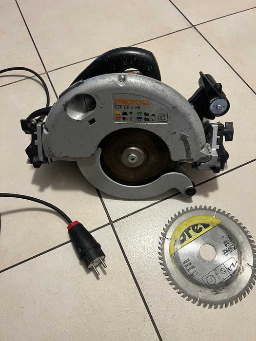 Pilarka tarczowa Protool CSP 68-2 EB gł. cięcia 68mm, 1600W Festool
