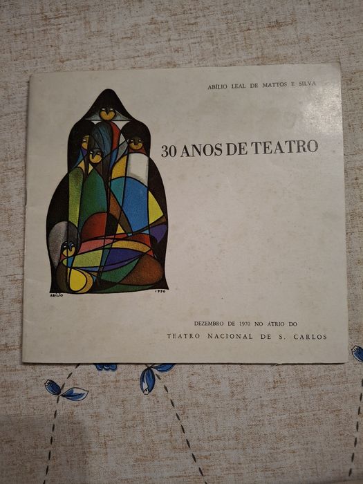 Livro exposição teatro 30 anos são carlos abilio silva