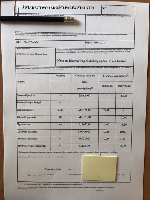 Węgiel ekogroszek workowany Skarbek , worki 25kg, transport