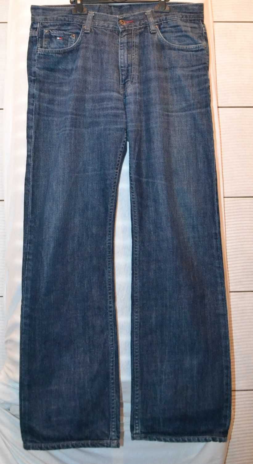 TOMMY HILFIGER Madison Denim Straight fit Jeans Spodnie Męskie W34