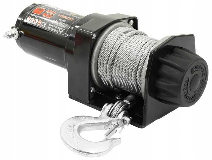 Wyciągarka elektryczna  12V 907KG  samochodowa lawety 12M