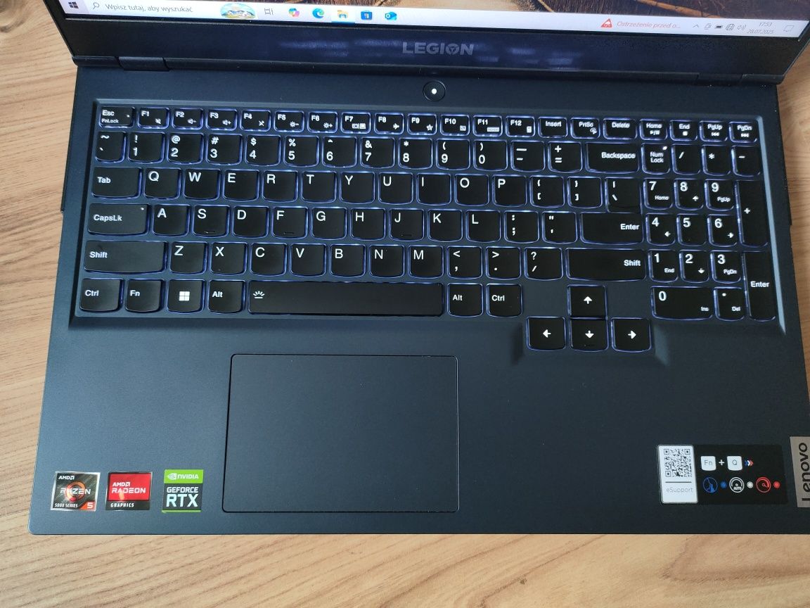 Laptop Legion 5 15AH6H RTX 3060
