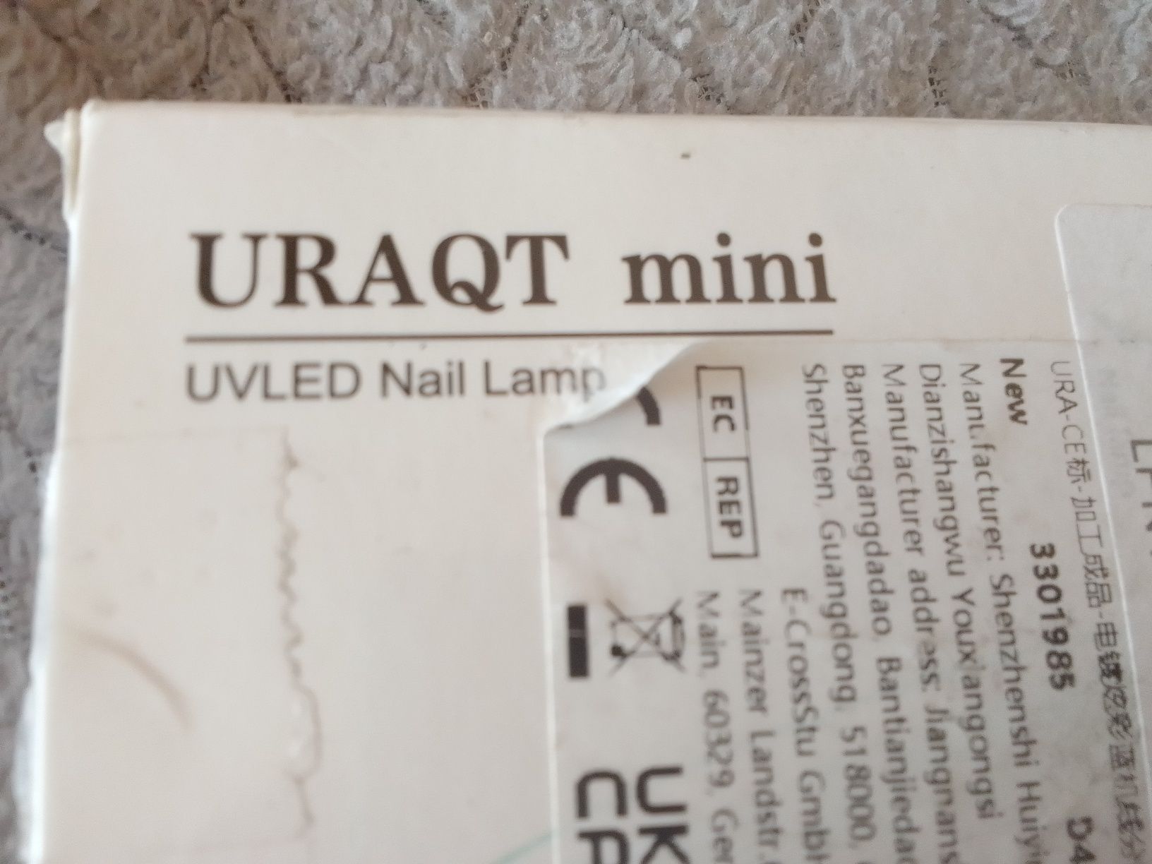 Nowa mini lampka do utwardzania paznokci